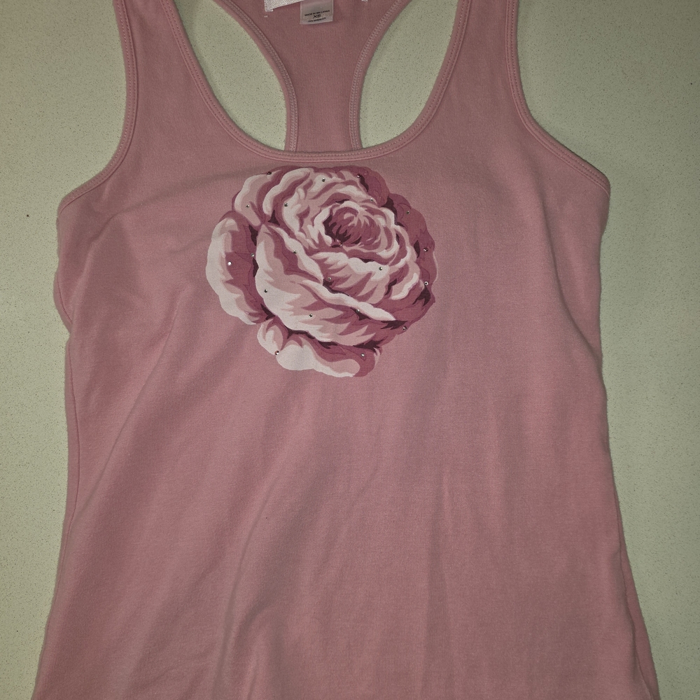 Victoria's Secret Pink Rose Tank Top